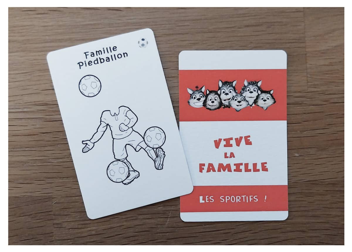 Dessiner les têtes sur les cartes Les Sports