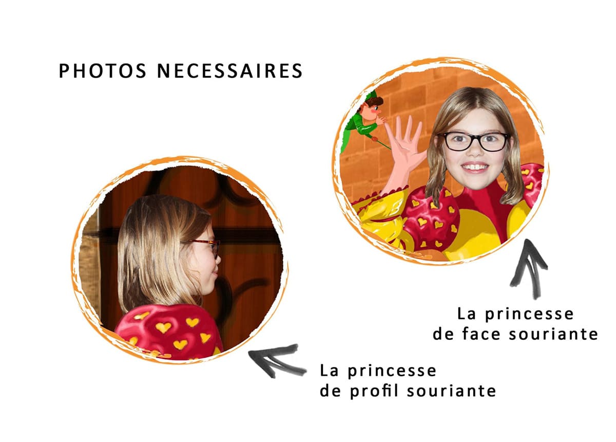 Princesse — Photos nécessaires