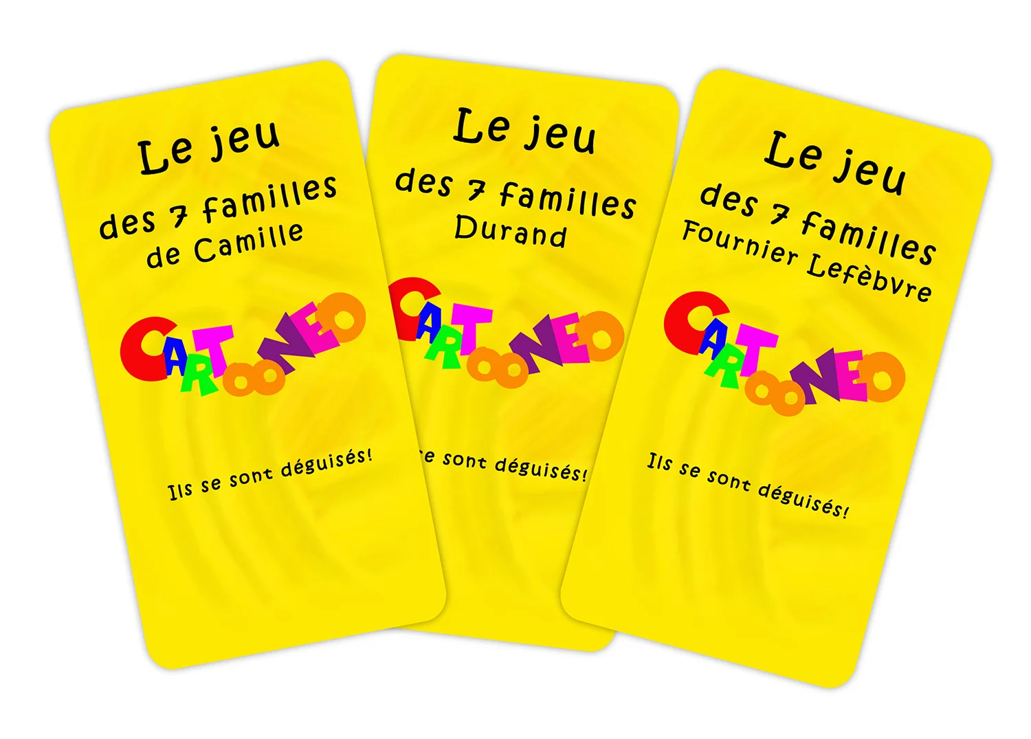 Exemple de dos de cartes personnalisées