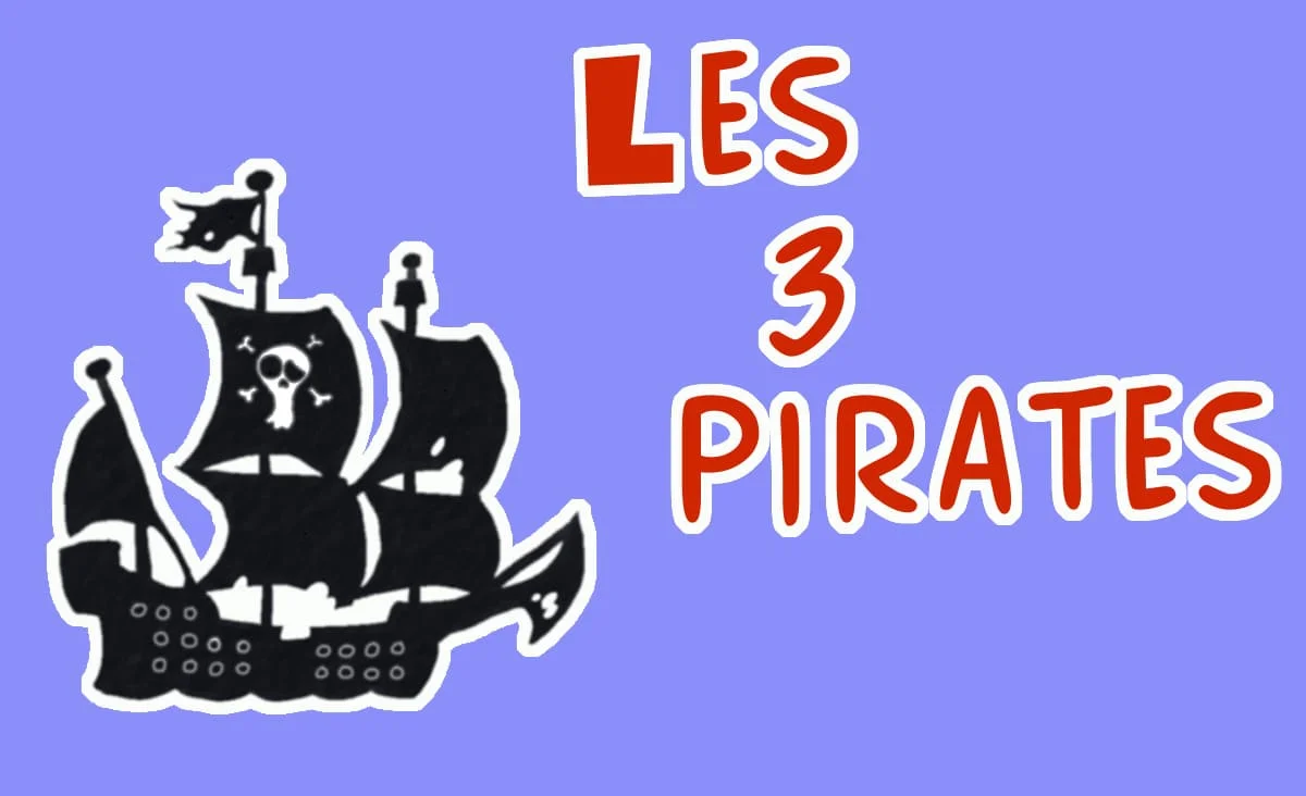 Histoire du livre personnalisé : "Les 3 pirates"