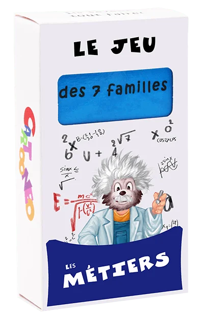 Boîte jeu 7 familles Métiers