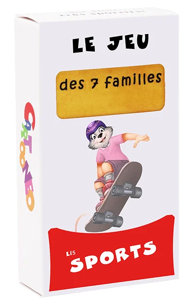 Boîte jeu 7 familles Sports